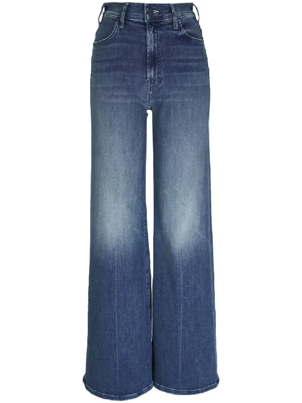 Women's Jodhpurs with Wide CollarMother Women's Jeans Clear blue