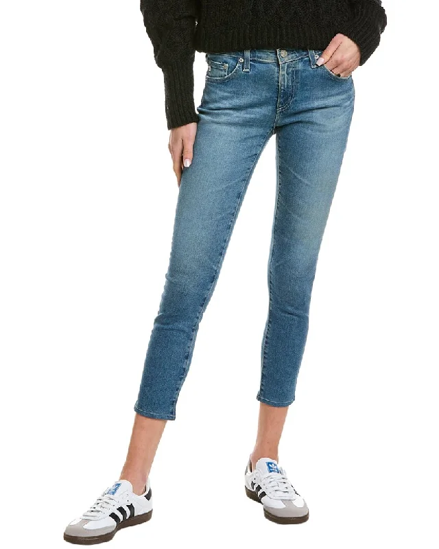 Women's Jodhpurs with Sweetheart NeckAG Jeans 16 Years Serenity Super Skinny Ankle Jean