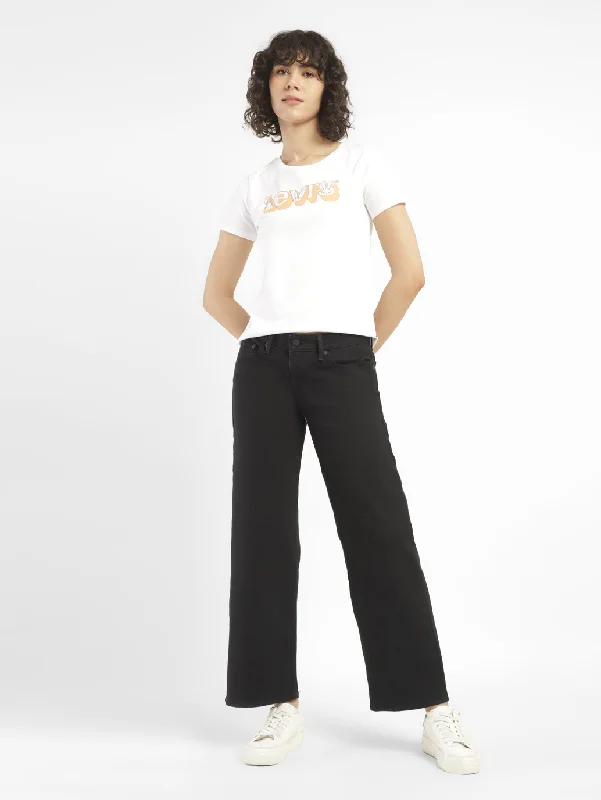 Women's Jodhpurs with Mandarin CollarWomen's High Rise Loose Fit Jeans