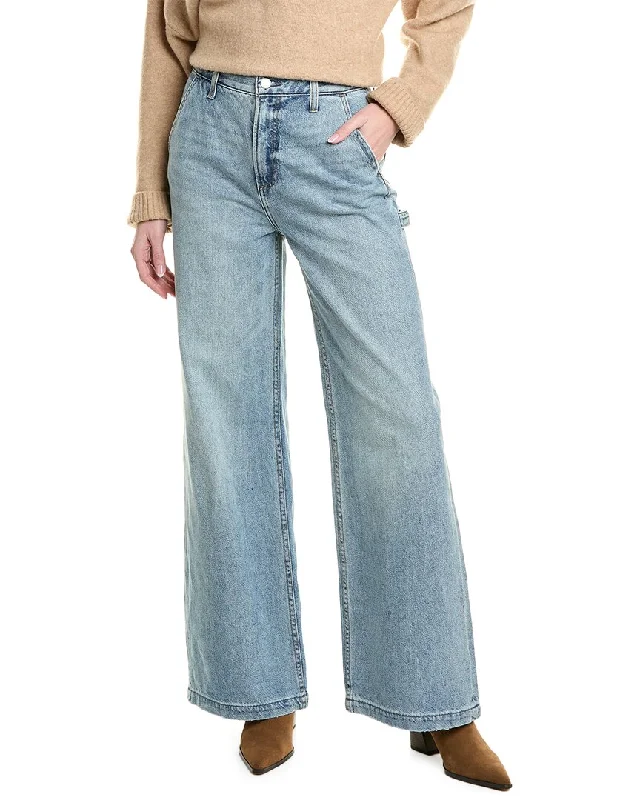 Women's Jodhpurs with Peter Pan CollarPistola Milo Workwear High-Rise Marcel Ultra Wide Leg Jean