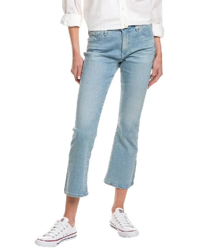 Women's Jodhpurs with V-Shaped CollarAG Jeans Jodi 26 Years Skylight High-Rise Slim Flare Crop Jean