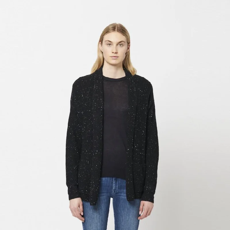 Women's Cotton SweatersIrene Cashmere Cardigan (Night Sky)