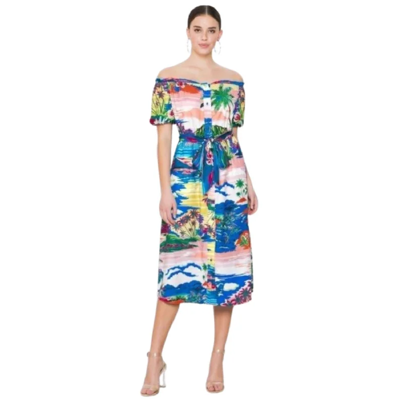 Women's Pencil DressesA Printed Woven Dress