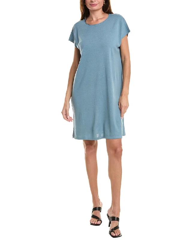 Women's Cut-Out DressesEILEEN FISHER Crewneck Wool Shift Dress