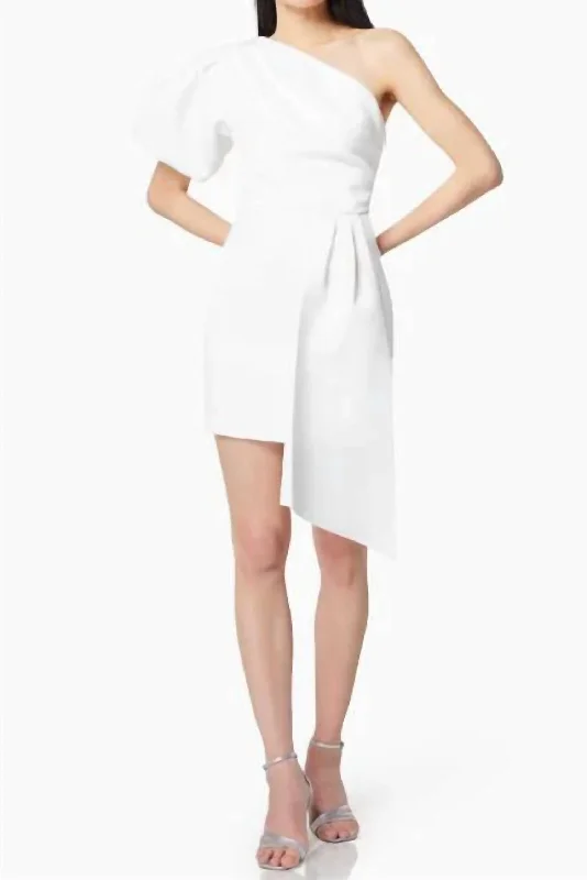 Women's Collarless DressesEpiphany Dress In Ivory