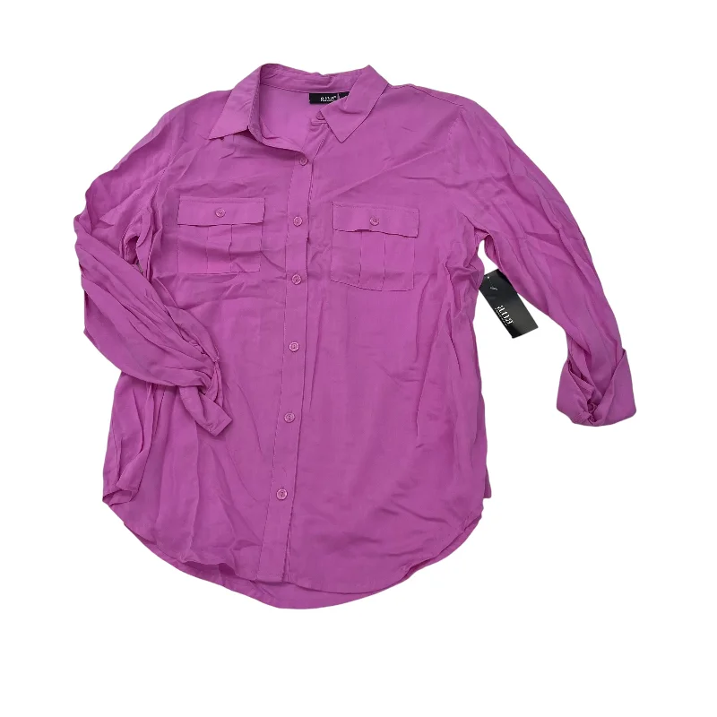 Women's Blouse for SchoolPINK TOP LS by ANA Size:M